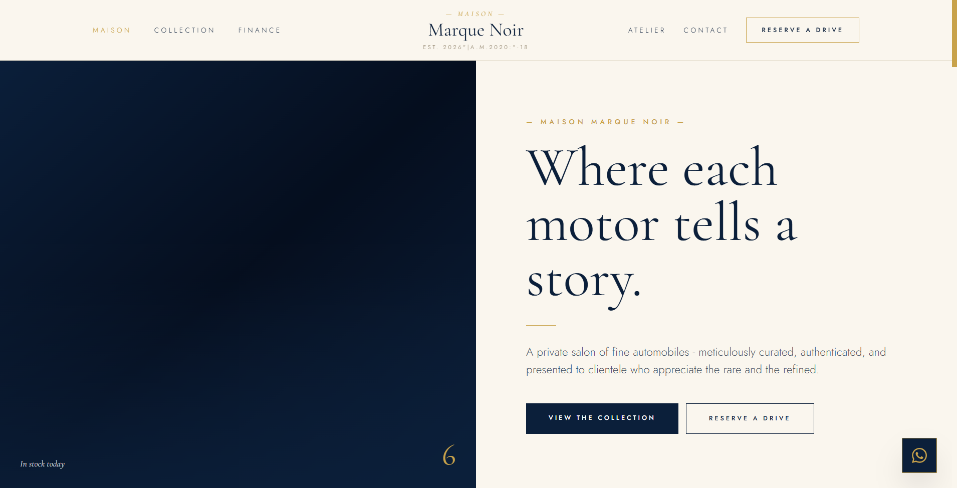 Marque Noir